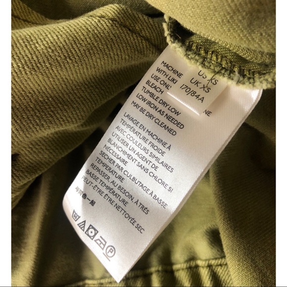 NEW. FREE PEOPLE SIEZE THE DAY JACKET IN OLIVE M - Picture 7 of 7